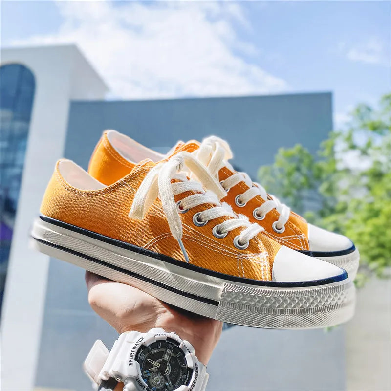 Brand Men's Breathable Canvas Shoes