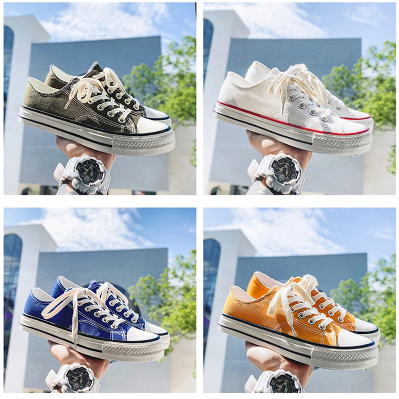 Brand Men's Breathable Canvas Shoes