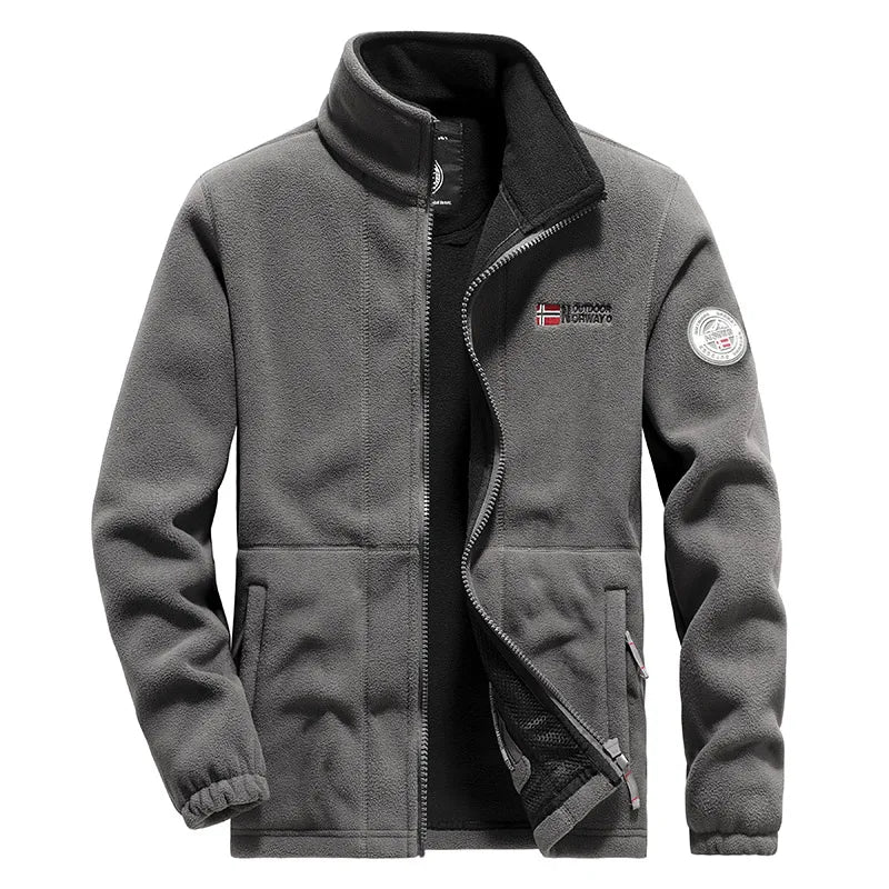 Men’s Winter Polar Fleece Tactical Jacket – Warmth, Durability, and Outdoor Performance