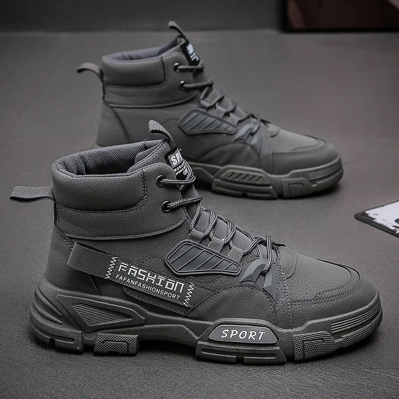Men's Spring Leather Boots