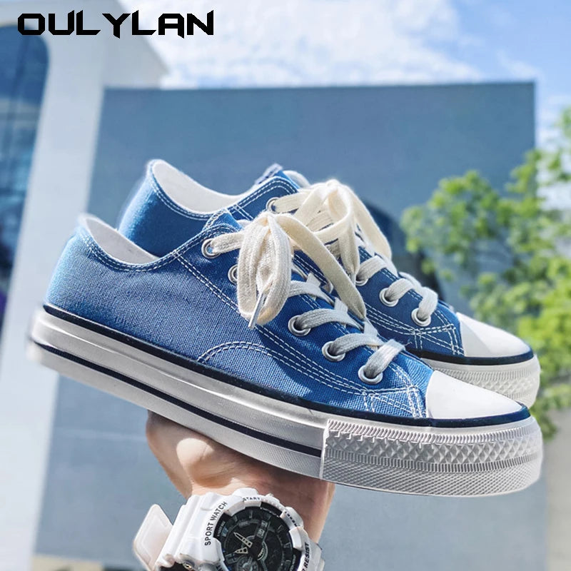 Brand Men's Breathable Canvas Shoes