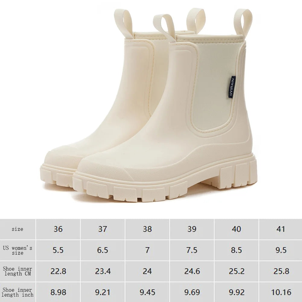 Women's Waterproof Rain Boots