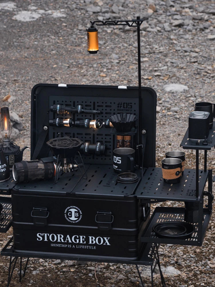 Camping Box Light Stand
