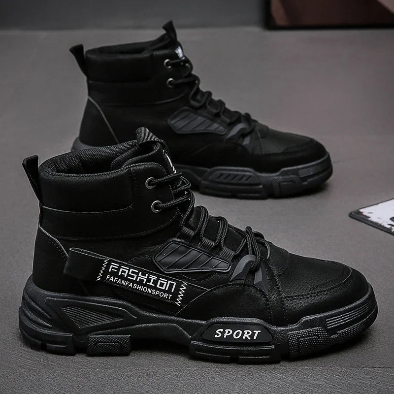 Men's Spring Leather Boots