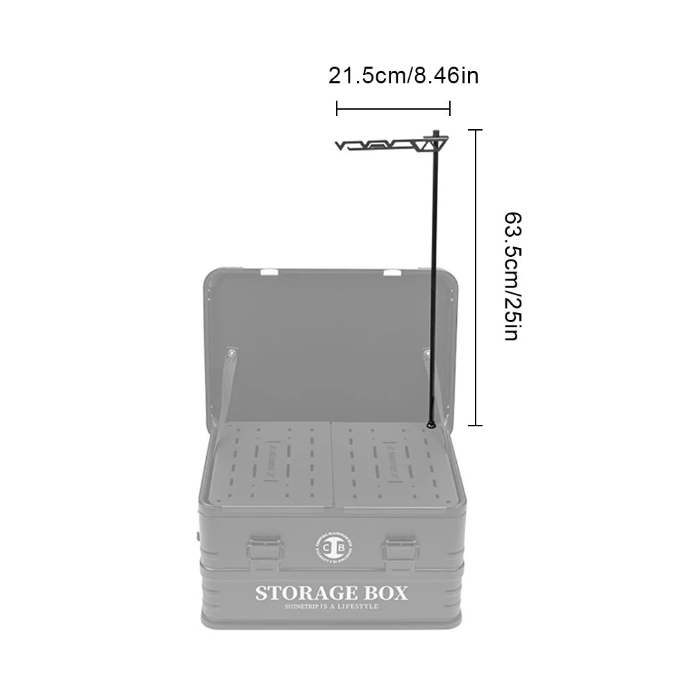 Camping Box Light Stand