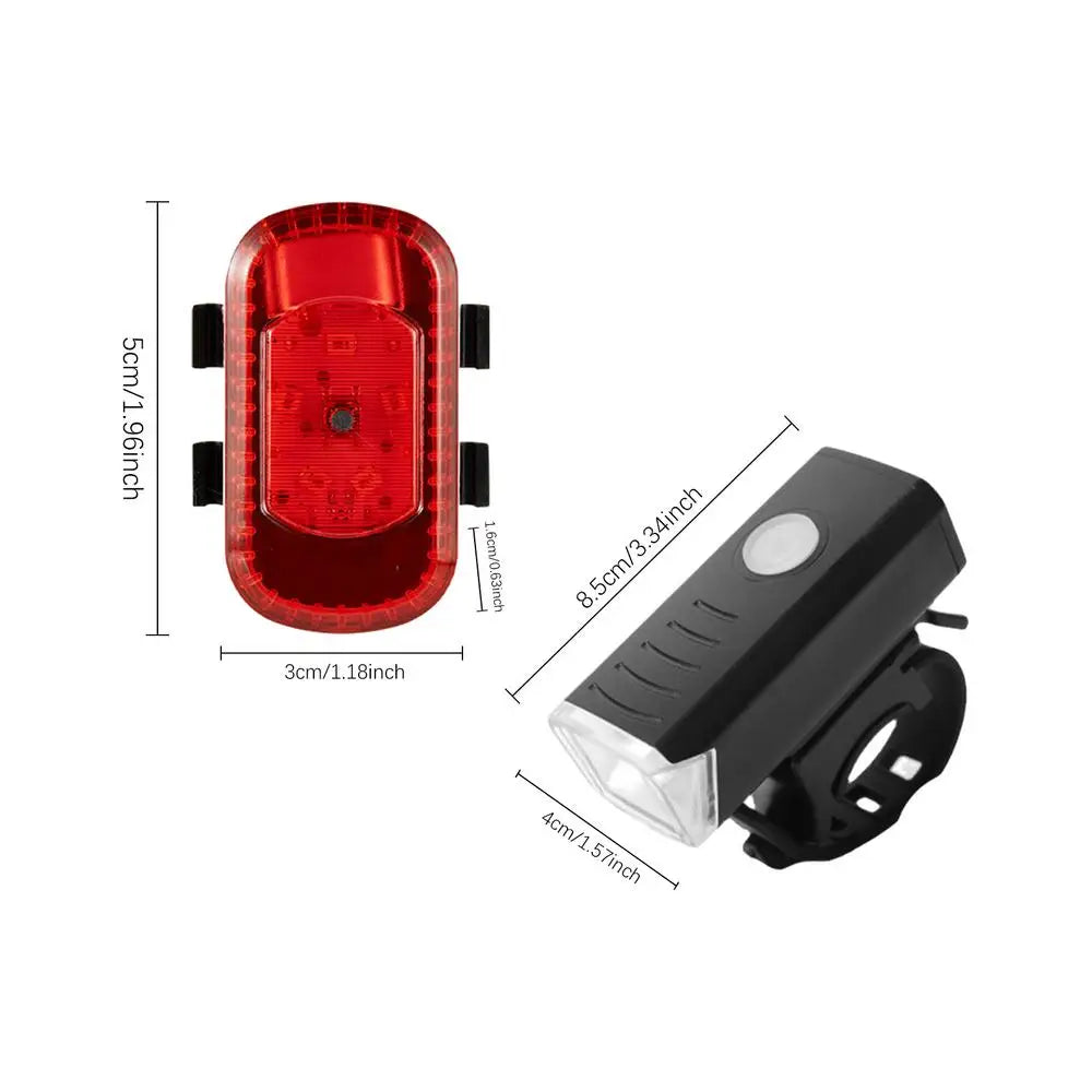 Rear Bike Light For Night Riding Headlight Bicycle Tail Light IPX5 Waterproof Bright Bicycle Rear Cycling Safety Flashlight For
