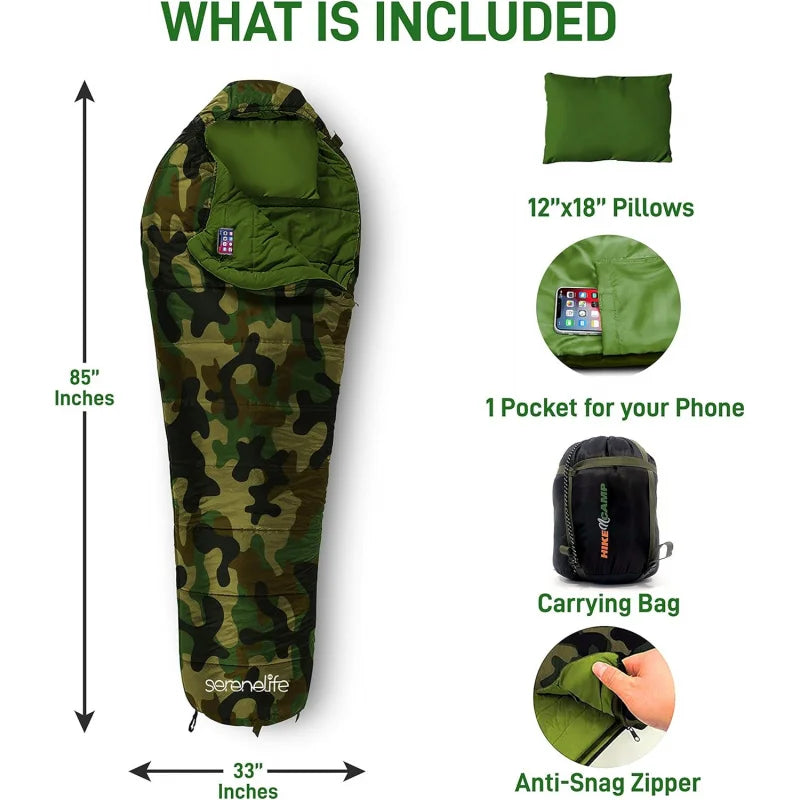 Mummy Sleeping Bag for Camping