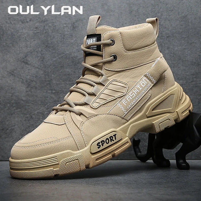 Men's Spring Leather Boots