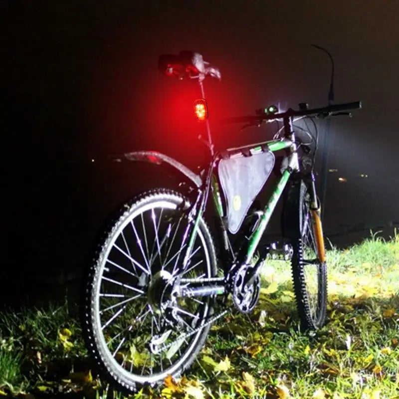 Rear Bike Light For Night Riding Headlight Bicycle Tail Light IPX5 Waterproof Bright Bicycle Rear Cycling Safety Flashlight For