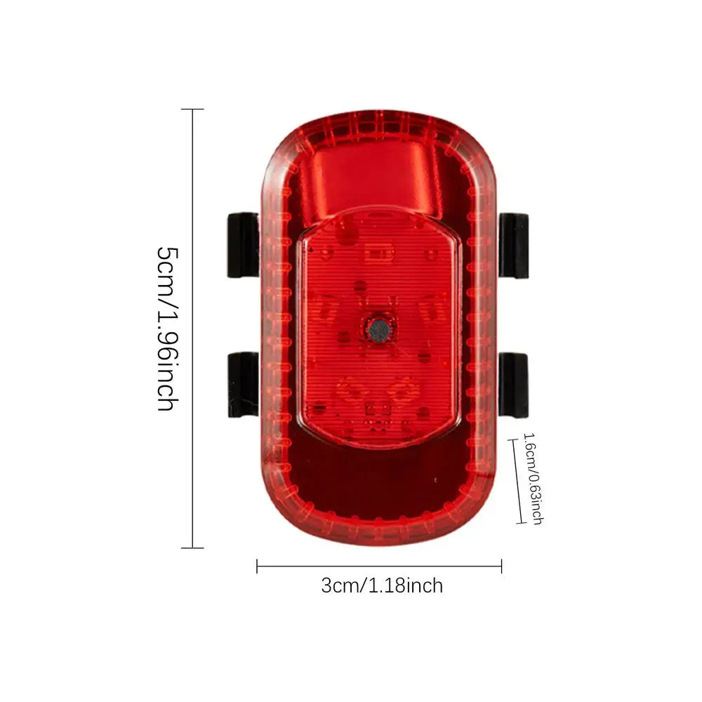 Rear Bike Light For Night Riding Headlight Bicycle Tail Light IPX5 Waterproof Bright Bicycle Rear Cycling Safety Flashlight For