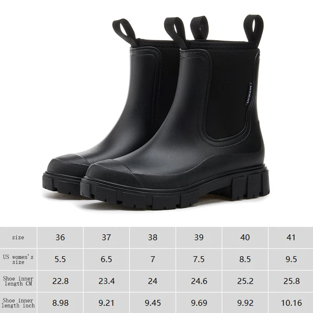 Women's Waterproof Rain Boots