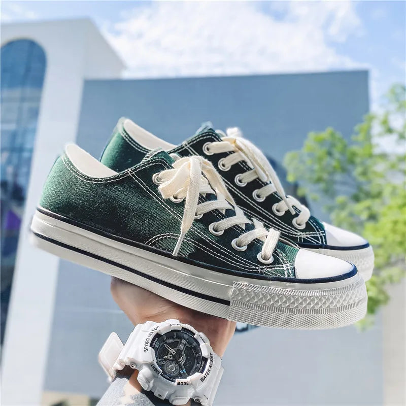 Brand Men's Breathable Canvas Shoes