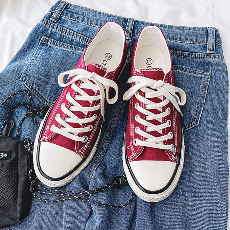 Brand Men's Breathable Canvas Shoes