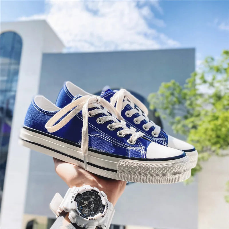 Retro 1970s Canvas Sneakers