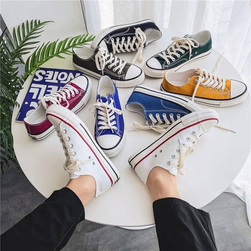 Retro 1970s Canvas Sneakers