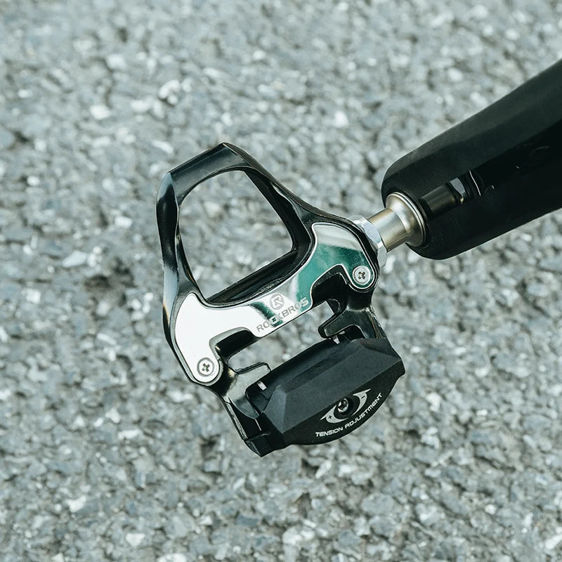 ROCKBROS SPD-Compatible Self-Locking Bike Pedals  9/16” Axle 2 Sealed Bearings Durable Aluminum for Road Cycling Bicycle Parts